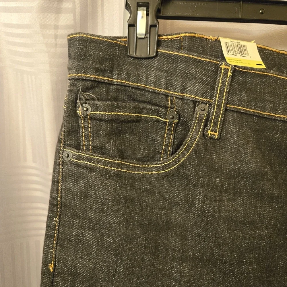 Levis‎ Mens Flex 511 Slim Jeans 40x34 Charcoal Wash Stretch Denim NWT